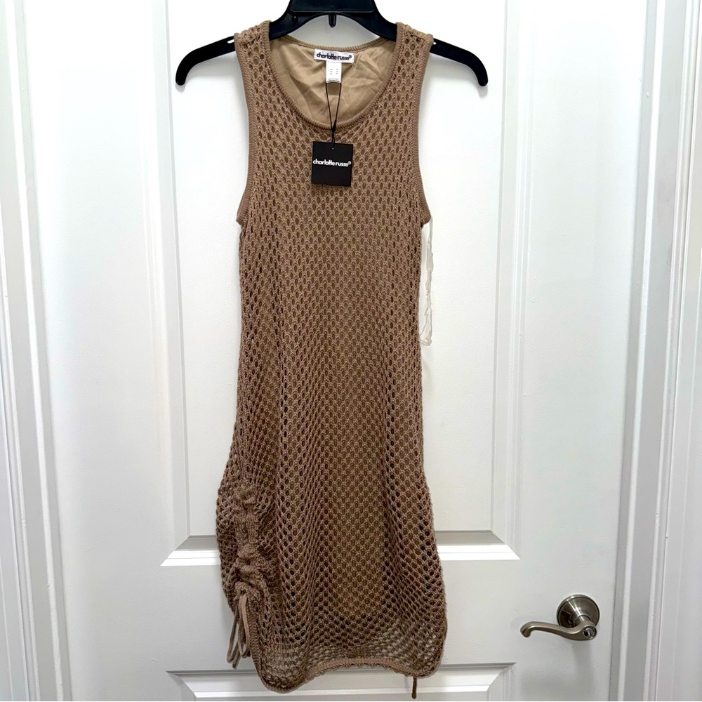 NWT Charlotte Russe Crochet Mini Dress